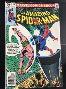 The Amazing Spider-Man #211 Newsstand Edition (1980)