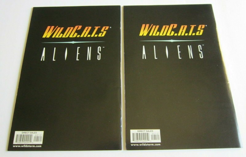 Wildcats/Aliens #1 Regular & Variant Issue VF/NM Dark Horse & Image Comics 1998 