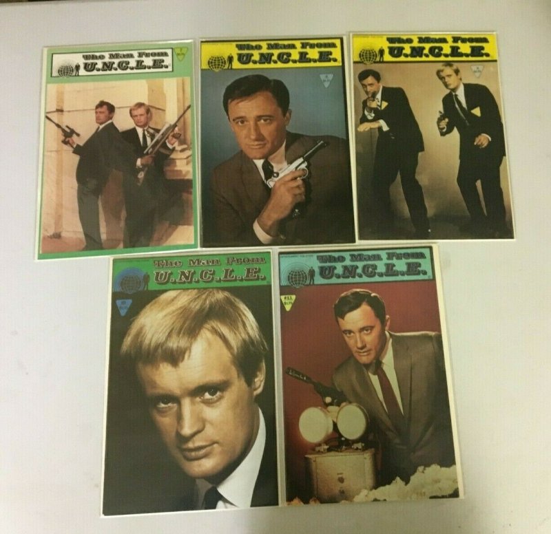 Man from U.N.C.L.E. set #1-11 ET 11 different books 8.0 VF (1987 to 1988)