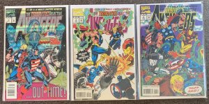 Avengers Terminatrix Objective #1,2,4 Marvel Comics Lot