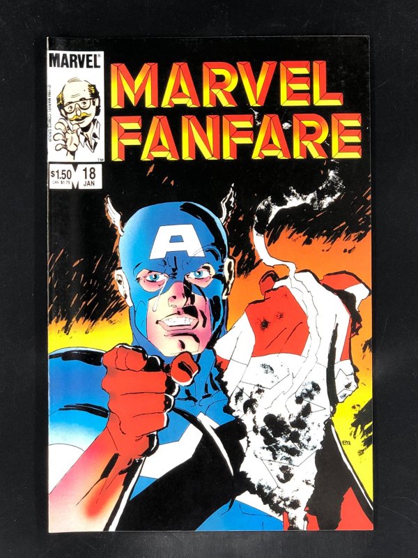 Marvel Fanfare #18 (1985) Kevin Nowlan Art