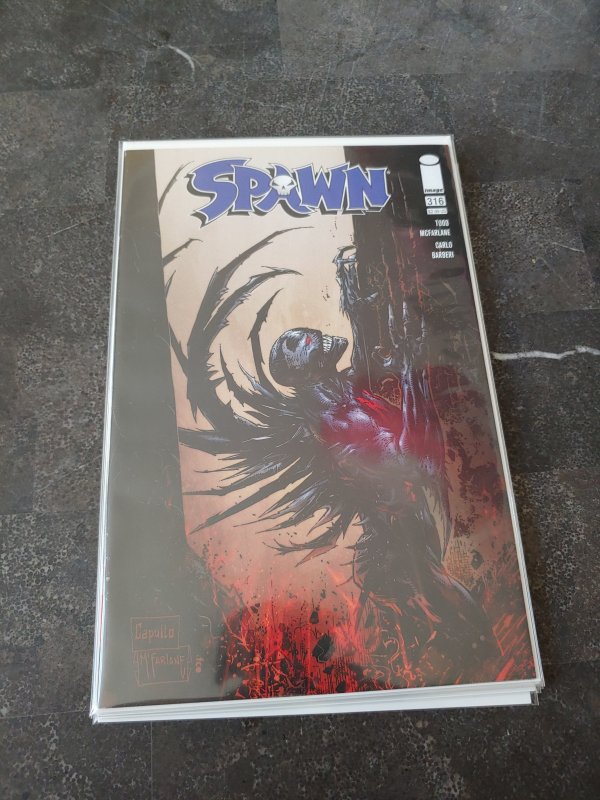 Spawn #316 Greg Capullo & Todd McFarlane Cover B Variant Image Comics