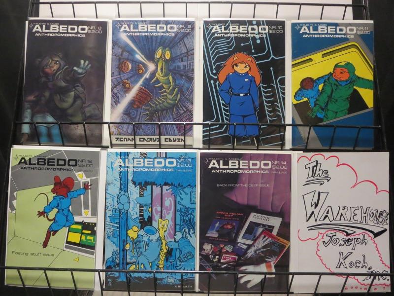 ALBEDO (THOUGHT& IMAGES) 8-14  SCARCE LAST ISSUES !