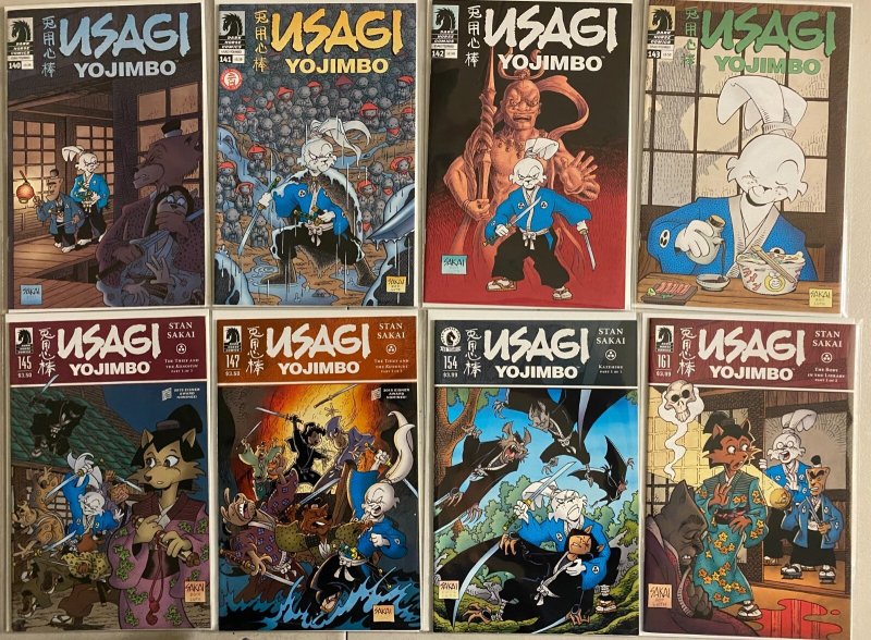 Usagi Yojimbo lot #81-165 Dark Horse 3rd Series (average 8.0) 28 diff (2015-'18)