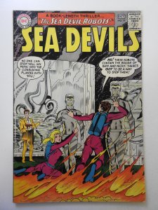 Sea Devils #19 (1964) GD/VG Condition! Moisture damage