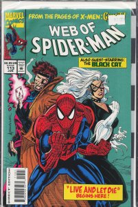 Web of Spider-Man #113 Metallic Cover (1994) Spider-Man