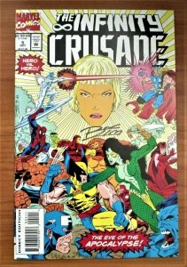 The Infinity Crusade #5 1993 - Signed by Ron Lim VF/NM