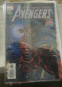 AVENEGERS # 70 / 485  2003 MARVEL RED ZONE PT 6  RED SKULL  subscription issue