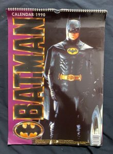 Batman 1990 Calendar Tim Burton Michael Keaton