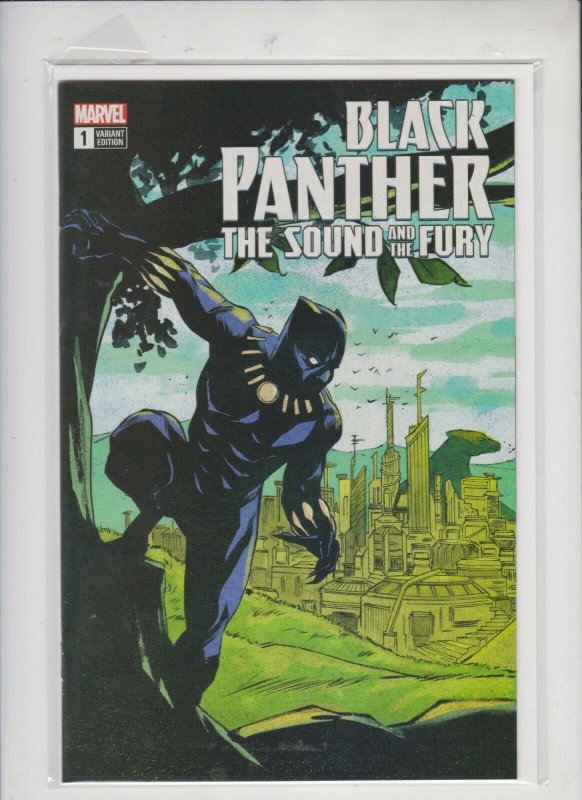 BLACK PANTHER #1 'THE SOUND OF FURY '  MARVEL / VARIANT EDITION / UNREAD / NM+