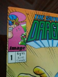 Savage Dragon vs Megaton Man #1 (1993) UPC Newsstand Edition HTF