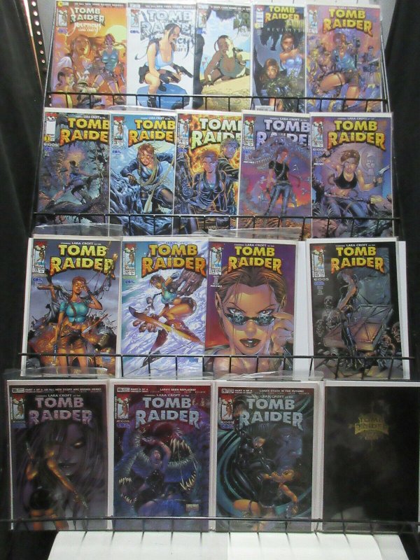 Tomb Raider Lot of 18Diff from Top Cow Sexy Treasure Hunting Adventures