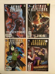 4 BATMAN/SUPERMAN #24 25 + VARIANT #23 24 DC COMICS NEW 52 2015 