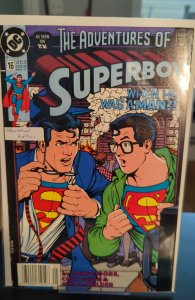 Superboy: The Comic Book #16 Newsstand Edition (1991)