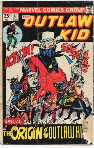 The Outlaw Kid #27 (1975) The Outlaw Kid