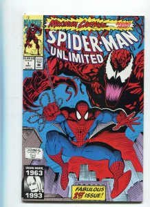 Spider-Man Unlimited 1 NM-  1st App. Shriek Maximum Carnage