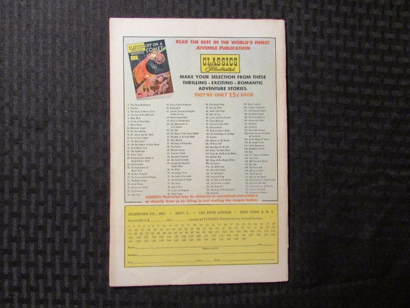 1948 CLASSICS ILLUSTRATED #48 VG+ 4.5 David Copperfield Charles Dickens