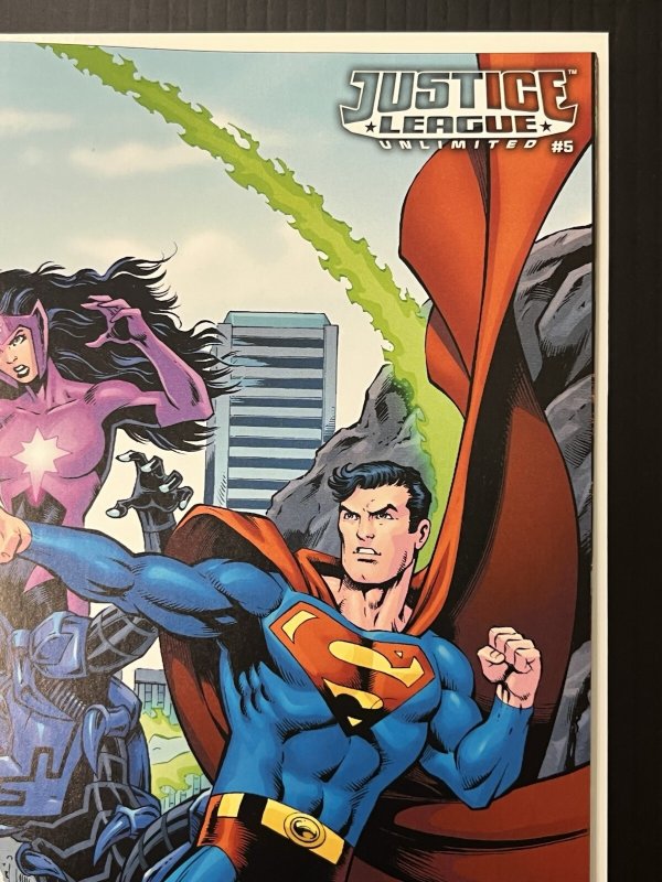 JUSTICE LEAGUE UNLIMITED #5 1:25 DAN JURGENS DC COMICS 2025 IN-HAND PROSHIPPER