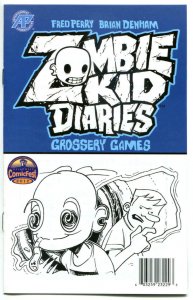 ZOMBIE KID DIARIES #1 Halloween ashcan, Promo, 2012, NM, Fred Perry, Denham