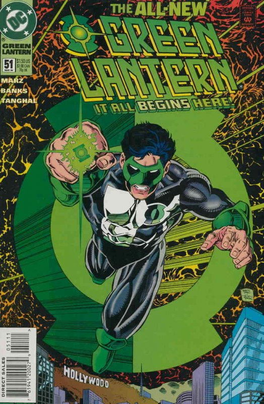 Green Lantern (3rd Series) #51 VF/NM; DC | save on shipping - details inside