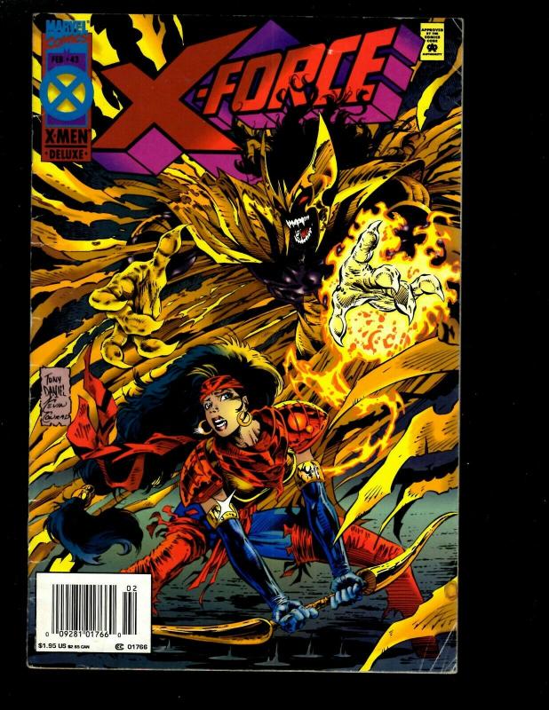 11 X-Force Marvel Comics # 36 39 43 46 47 49 52 61 62 95 100 RP3