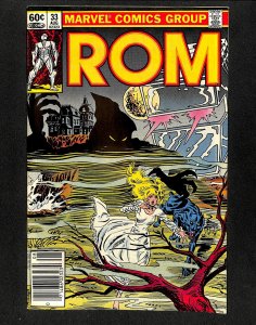 Rom #33 Newsstand Variant