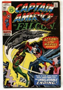 Captain America #142--1971--Falcon- -comic book--FN