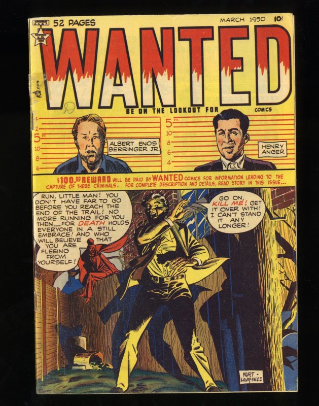 Wanted (1947) #25 VG+ 4.5