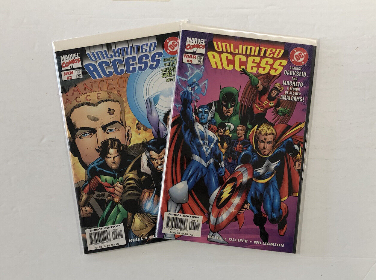 DC/Marvel: All Access #4 (1997)  Comic Books - Modern Age, DC Comics /  HipComic