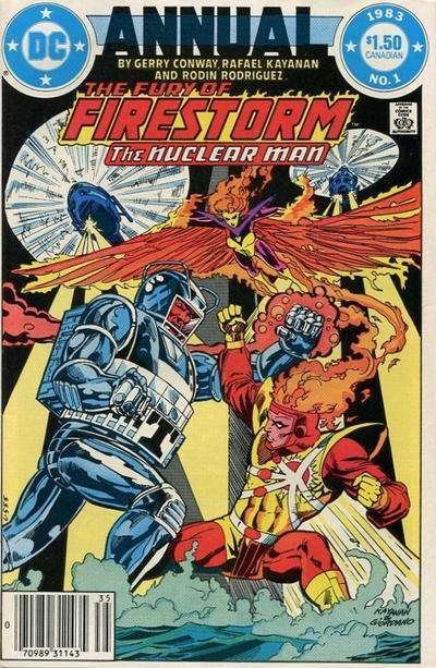 Fury of Firestorm, The (Canadian Edition) Annual #1 VF ; DC