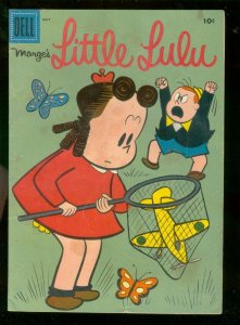 MARGE'S LITTLE LULU #107 1957-JOHN STANLEY ART-DELL COM VG
