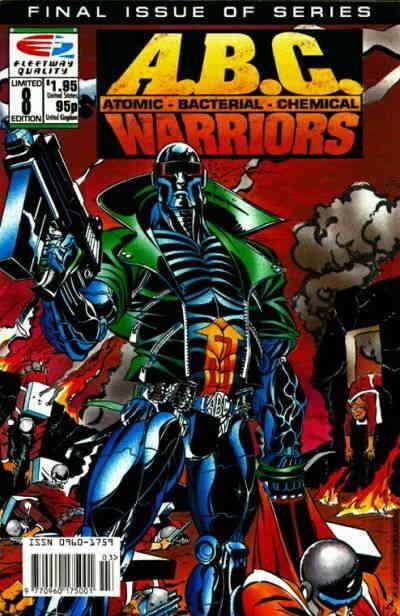 A.B.C. Warriors #8 VF; Fleetway Quality | save on shipping - details inside