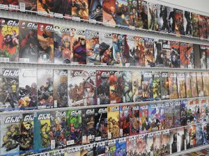 Huge Lot of 200+ Comics W/ All G.I. Joe! Average VF+ Condition!