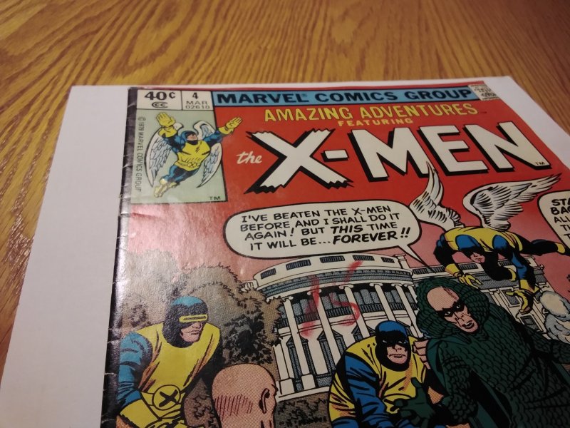 Amazing Adventures #4 Newsstand Edition (1980)