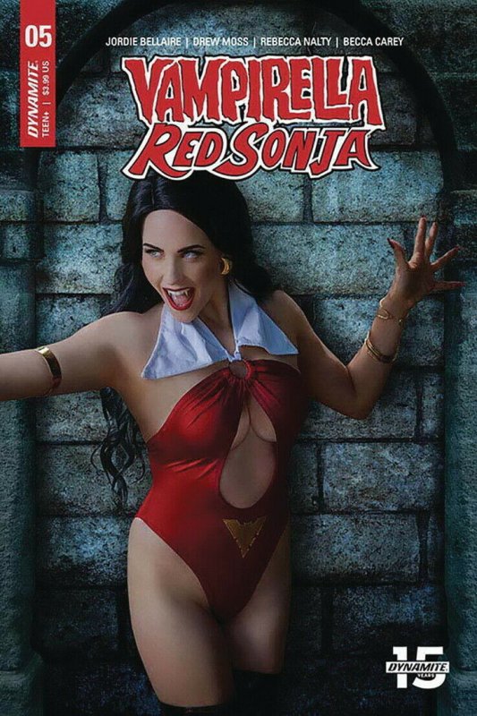 VAMPIRELLA RED SONJA (2019 DYNAMITE) #5 All 10 Covers PRESALE-01/15