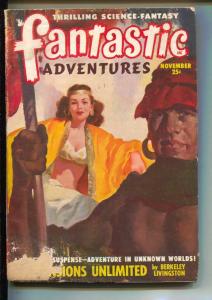 Fantastic Adventures-Pulp-11/1948-Berkeley Livingston-Lester Barclay