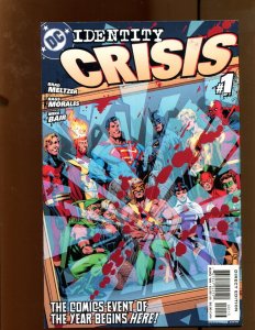 Identity Crisis #1-7 - SEVEN PIECE LOT! (8.0/8.5) 2004