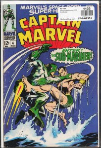 Captain Marvel #4 (1968)