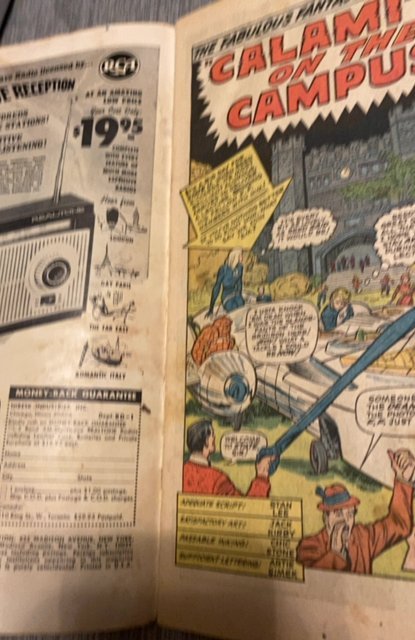 Fantastic Four #35  (1965) Dragon man app