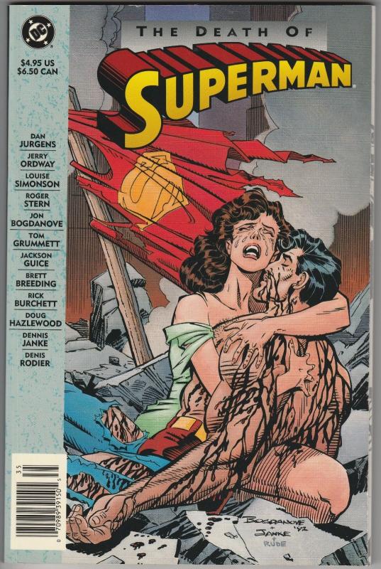 2 DC Comic Books The Death of Superman TPB Wasteland # 9 Jurgens Ordway WM6