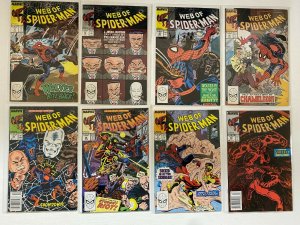 Web of Spider-Man lot 37 diff from:#51-100 + annual 6.0 FN (1989-93)