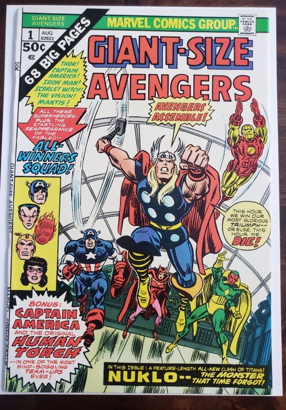 Giant-Size Avengers 1 1st appearance of Nuklo