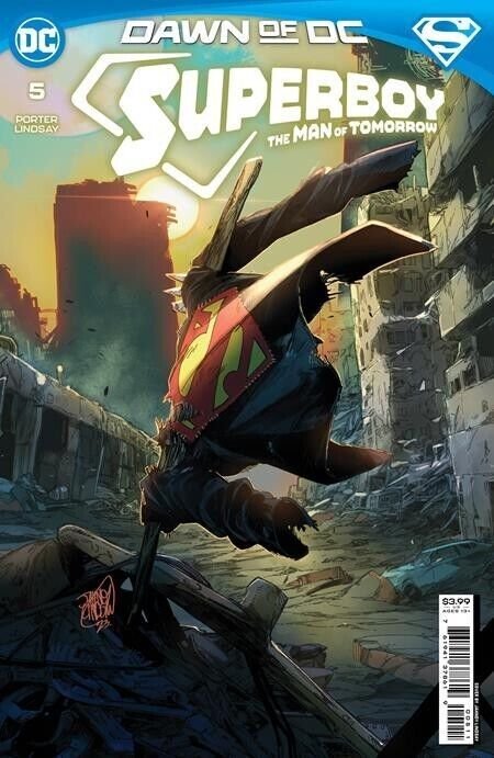 Superboy The Man of Tomorrow #5 2023 Lindsay Cover A DC Comics H16