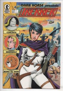 Dark Horse Presents TREKKER #4, VF+, Paul Chadwick, Concrete 1986