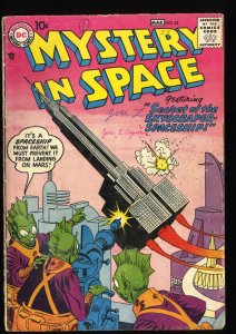 Mystery In Space #42 GD/VG 3.0