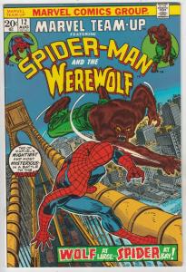 Marvel Team-Up #12 (Aug-72) NM- High-Grade Spider-Man