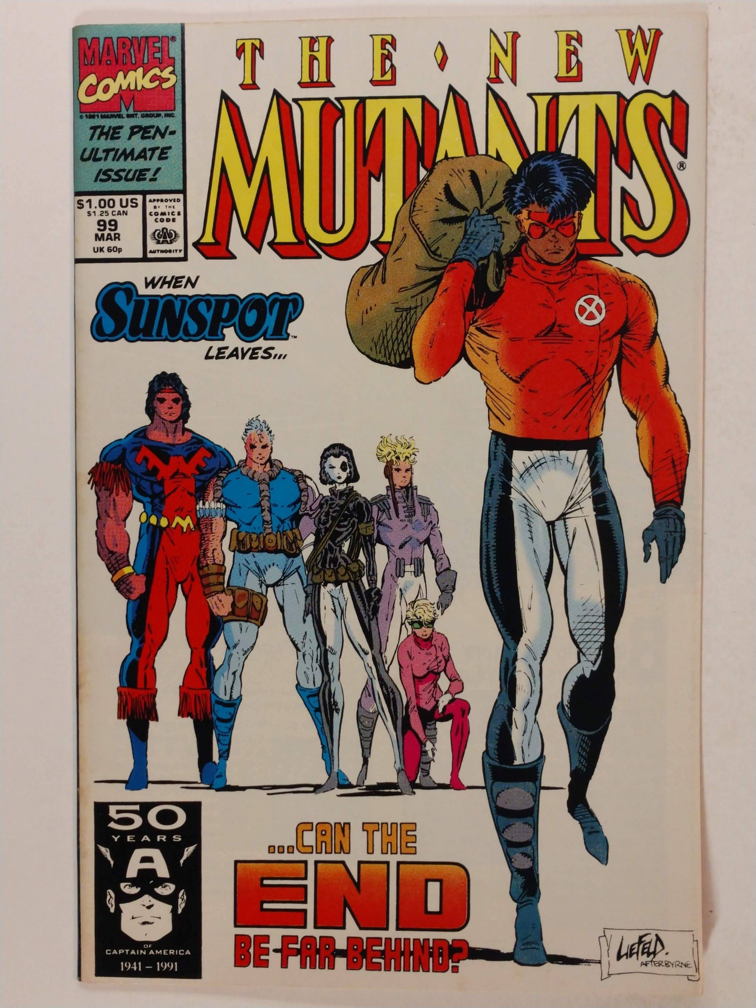 New Mutants (1983) #99, Comic Issues