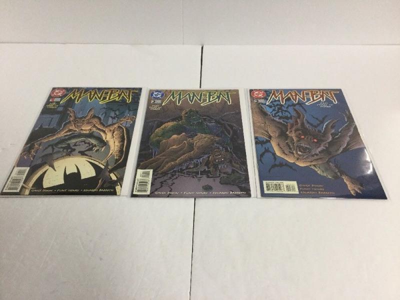 Man-Bat 1-3 Lot Set Run Nm Near Mint DC Comics      IK