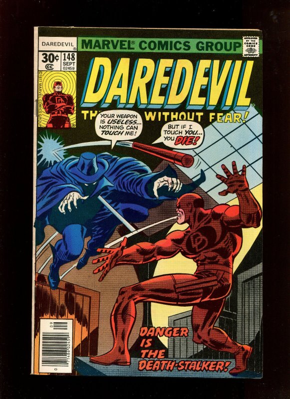 DAREDEVIL #148 - DEATH-STALKER Appearance (7.0) 1977