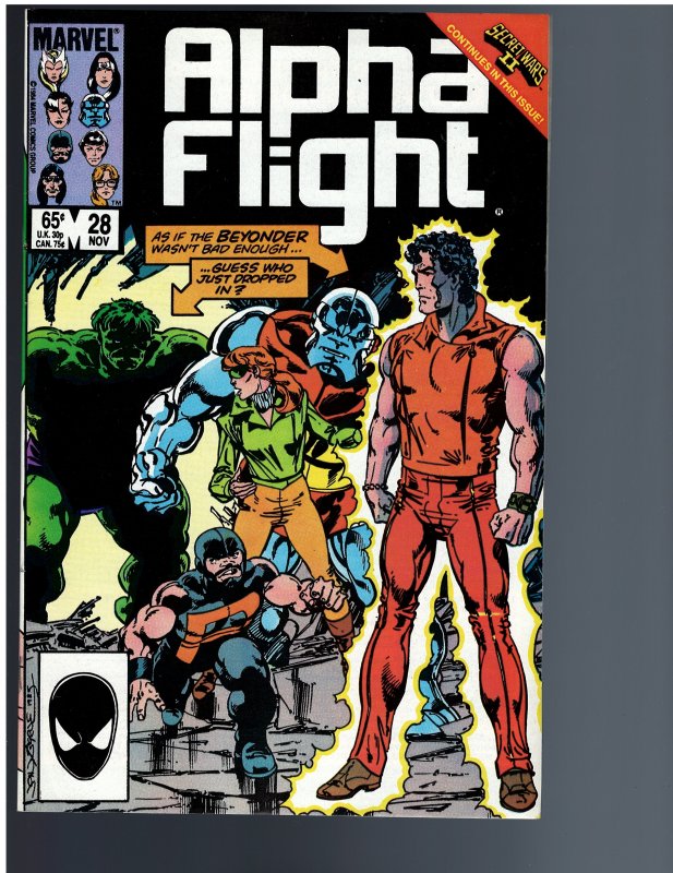 Alpha Flight #28 (1985)